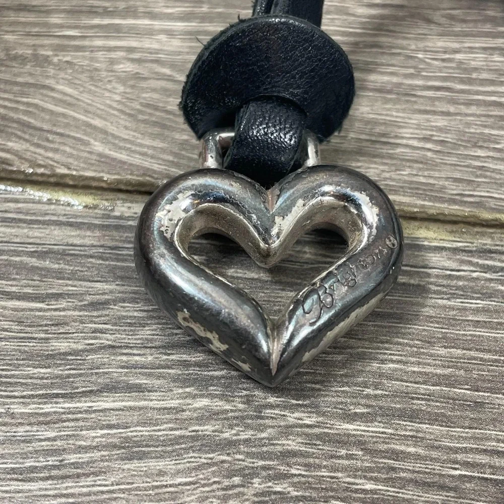 VTG Brighton Shoulder Bag Black Leather Croc Pockets Adjustable Retro Purse Y2K - Picture 14 of 16